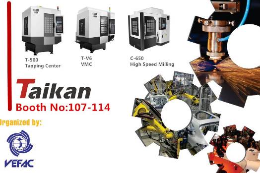 Taikan亮相越南机床展 聚焦东南亚市场 Taikan亮相越南机床展 聚焦东南亚市场