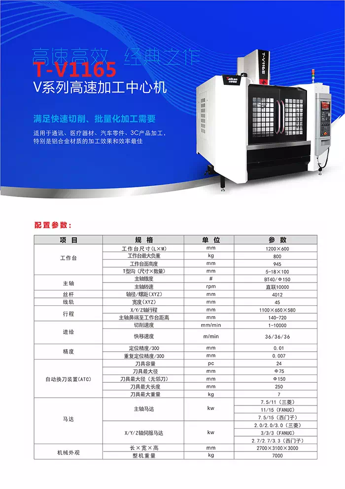 NG娱乐精机T-V1165加工中心,高速高效CNC助力5G发展 NG娱乐精机T-V1165加工中心,高速高效CNC助力5G发展