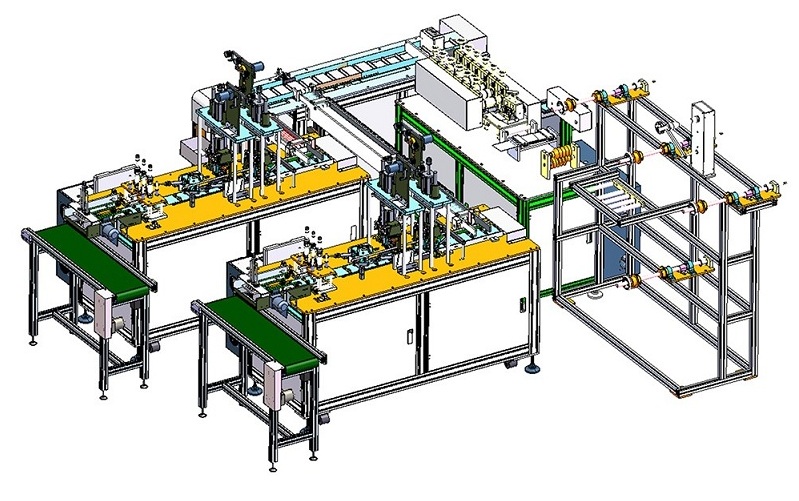 NG娱乐平面耳挂式口罩全自动机器-交货期15天 NG娱乐平面耳挂式口罩全自动机器-交货期15天